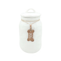 High Quality Pet Food Storage Dog Ceramic Jar